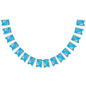 Elegantes Pink & Gold Blume Wreath Banner (Alle)