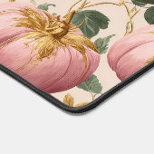 Elegantes Pink Pumpkins Autumn Design Schreibtischunterlage (Ecke)