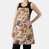 Elegantes Pink Pumpkins Autumn Design Schürze (InSitu)