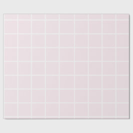 Elegantes Pink Square Wrapping Paper Geschenkpapier