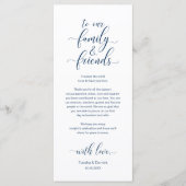 Elegantes Place Setting Dinner Party Danke Karte (Vorderseite)