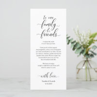 Elegantes Place Setting Dinner Party Danke Karte