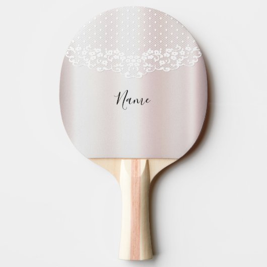 Elegantes Pong Paddle Paddelpaddel Tischtennis Schläger (Rückseite)
