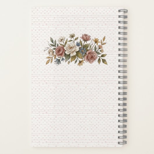 Elegantes Pony Notizblock (Rückseite)