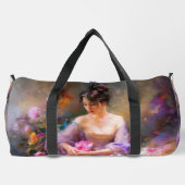 Elegantes Portrait Duffle Bag (Rückseite)