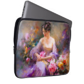 Elegantes Portrait Laptopschutzhülle (Vorne Rechts)