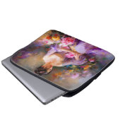 Elegantes Portrait Laptopschutzhülle (Vorne Knopf)