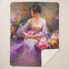 Elegantes Portrait Sherpadecke