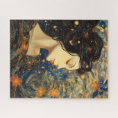 Elegantes Portrait Starry Night Puzzle (Horizontal)