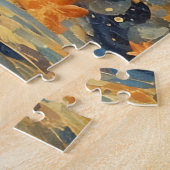 Elegantes Portrait Starry Night Puzzle (Seite)