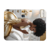 Elegantes Praying Mother 3" x 4" Foto Magnet (Horizontal)