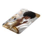 Elegantes Praying Mother 3" x 4" Foto Magnet (Linke Seite)