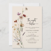 Elegantes Probe Dinner Einladung (Vorderseite)