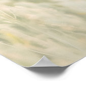 Elegantes Probe Dinner Foto Empfang Poster (Ecke)