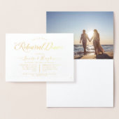 Elegantes Probe-Dinner, Goldrevier Folienkarte (Anzeige)