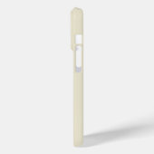 Elegantes professionelles benutzerdefiniertes Beig Case-Mate iPhone Hülle (Rückseite / Links)