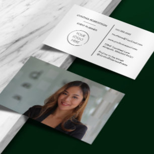 Elegantes professionelles Logo mit minimalistische Visitenkarte