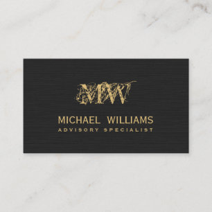 Elegantes professionelles Metall Visitenkarte