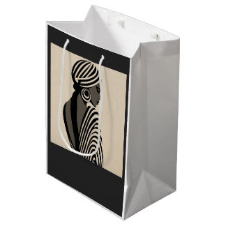 ELEGANTES PROFIL #1 MITTLERE GESCHENKTÜTE