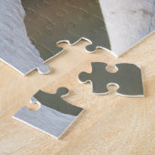 Elegantes Profil eines großen Sandhügelkrans Puzzle (Seite)