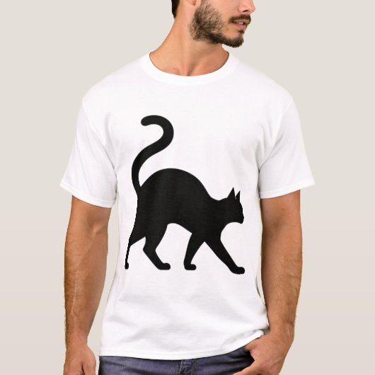 Elegantes ProFile Cat Walk Design T-Shirt (Vorderseite)