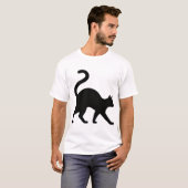 Elegantes ProFile Cat Walk Design T-Shirt (Vorne ganz)
