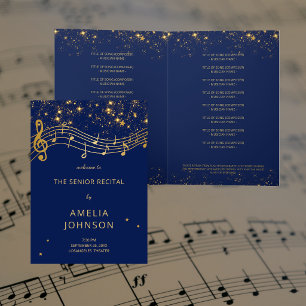 Elegantes Programm für das Senioren-Recital Blue G