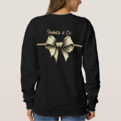 Elegantes Pullover-Tuch Sweatshirt (Rückseite)