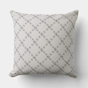 Elegantes punktiertes Diamantmuster Kissen