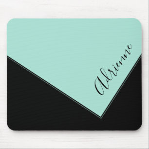 Elegantes Purse Design Personalisiertes Meeresgrün Mousepad