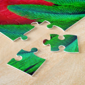 Elegantes Quetzal-Federdesign Puzzle (Seite)