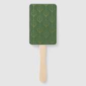 Elegantes Race Horse Derby Party Reiten Fächer (Rückseite)