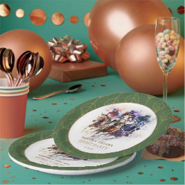 Elegantes Race Horse Derby Party Reiten Pappteller