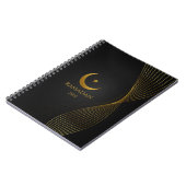 Elegantes Ramadan-Event-Planer-Notizbuch Notizblock (Linke Seite)