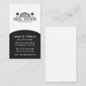 Elegantes Real Anwesen Visitenkarte (Vorne/Hinten)