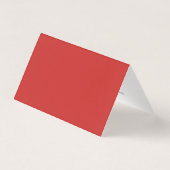 Elegantes Red Imitats Gold Herzengeschenk (Rückseite)