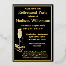 Elegantes Rente Party Black REAL Gold