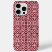 Elegantes Retro Boho Blumenmuster Case-Mate iPhone Hülle (Rückseite)