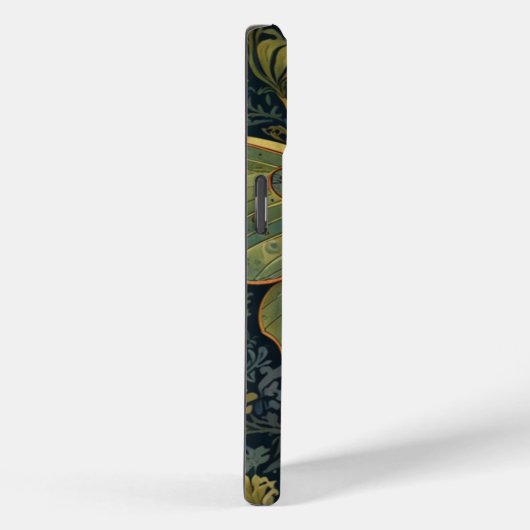 Elegantes Retro boho Luna moth botanisch Case-Mate iPhone Hülle (Rückseite / Rechts)