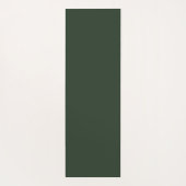 Elegantes Retro-Boho Schmetterling botanisches Grü Yogamatte (Rückseite)