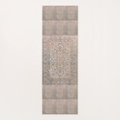 Elegantes Retro Modernes Vintages Persisches Yogamatte (Rückseite)