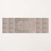 Elegantes Retro Modernes Vintages Persisches Yogamatte (Vorderseite (Horizontal))