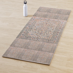 Elegantes Retro Modernes Vintages Persisches Yogamatte