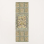 Elegantes Retro Modernes Vintages Persisches Yogamatte (Vorderseite)