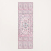 Elegantes Retro Modernes Vintages Persisches Yogamatte (Vorderseite)