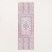 Elegantes Retro Modernes Vintages Persisches Yogamatte (Rückseite)