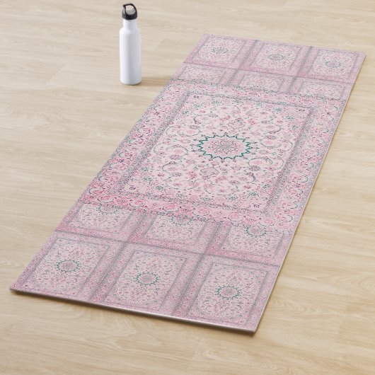Elegantes Retro Modernes Vintages Persisches Yogamatte (Beispiel)