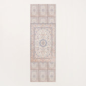 Elegantes Retro Modernes Vintages Persisches Yogamatte (Rückseite)