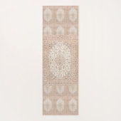 Elegantes Retro Modernes Vintages Persisches Yogamatte (Rückseite)