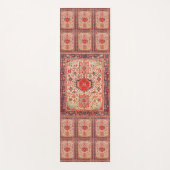 Elegantes Retro Modernes Vintages Persisches Yogamatte (Vorderseite)